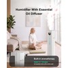Cool Mist Humidifiers for Large Room 800ft²,13L 100H Runtime, 25dB