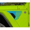 Skull Daddy Graphics Standard Fender Vent Flags Decals Compatible with