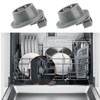 ECSiNG Pack of 8 Dishwasher Lower Basket Wheels with Axles