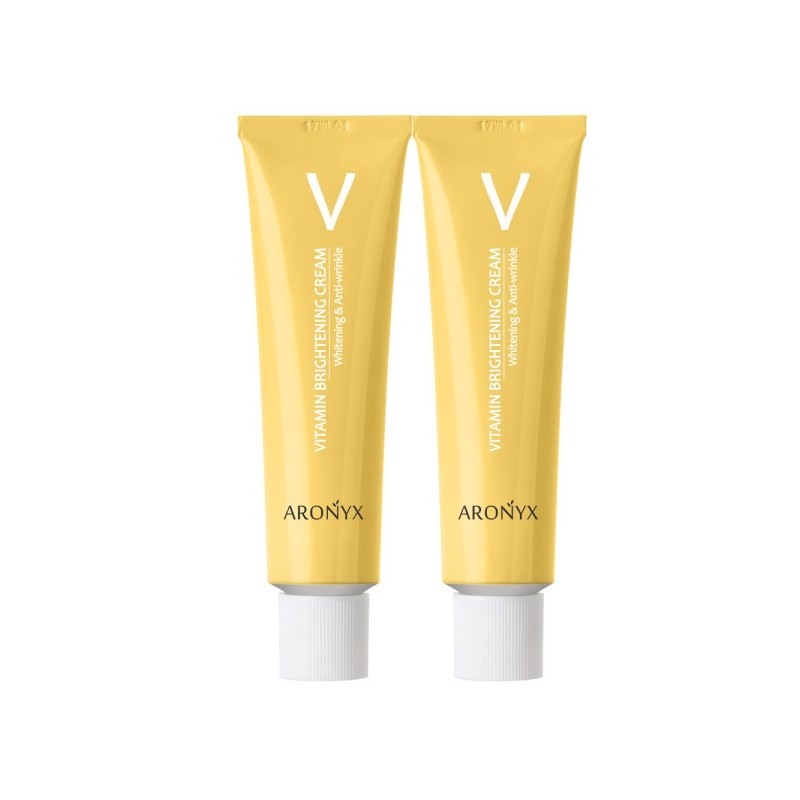 Aronics Vitamin Brightening Cream 1+1 / Anti-wrinkle / 아로닉스 비타민
