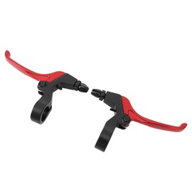 Brake Lever Good Hand Feel Ultralight Mountain Bike Brake Handle Replacement (Red)
