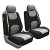 FH Group Front Set Cloth Car Seat Cover for Bucket