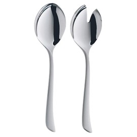 WMF Virginia 1142216390 Salad Servers Cromargan Protect Stainless Steel Large