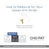 Cho-Pat Upper Arm Strap, Waterproof Swimmer's Arm Brace for Bicep