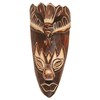 WORU Painted Mask 20 cm Wooden Mask from Bali Wall