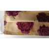 Handmade Face mask, Reversible cloth handmade, washable-100% Cotton Roses Burgundy
