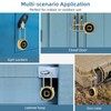 Dhiedas Fingerprint Padlock - Locker Lock Combination Lock with Fingerprint