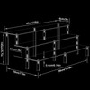 Acrylic Riser Display Shelf,3 Tier Display Riser for Amiibo Funko