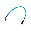 Phobya Verlängerung 3Pin Molex 30cm - UV Blau