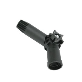 NEUSTANLO Articulated joint for telescopic rod, German thread, with 11-step angle adjustment, ideal for various attachments