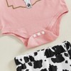 MAINESAKA Baby Girl Weastern Bell Bottom Outfit Cute Summer Cowgirl