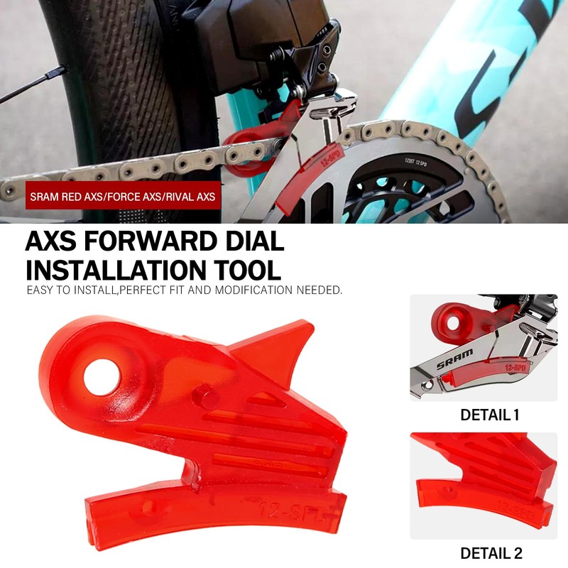 For Sram AXS Red Force Rival 12 Front Chainstay Installation