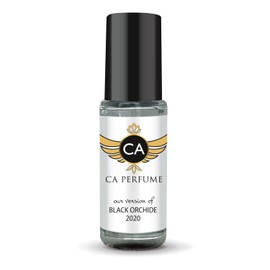 CA Perfume CA Perfume Impression of Tom F Black Orchide 2020 For Women & Men Replica Fragrance Body Oil Dupes Alcohol-Free Aromatherapy Sample Travel Size Concentrated Long Lasting Roll-On 0.14 Fl Oz/4ml-X1