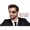 Eye Patch, Mesh, Aero, See Through, Black, Concave, Breathable Fabric,