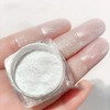 2 Boxes Pearl Ice Mermaid Nail Glitter Powder Aurora Chameleon