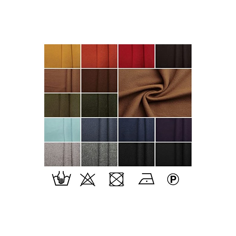 HANNAH Wool Fabric Fabrics Wool Cashmere Coat Medieval Curtain Blanket