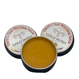 Devil's Club Warming Balm - Devil's Club Salve 2X - Handmade All-Natural Double Strength Sore Muscle Rub - Herbal Salve with Alaskan Ingredients - 2X Potency for Effectiveness