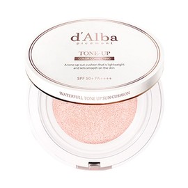 [Vegan Beauty] Dalba Waterful Tone-Up Sun Cushion SPF50+ PA++++, 15g, 1 piece / [비건뷰티] 달바 워터풀 톤업 선 쿠션 SPF50+ PA++++, 15g, 1개