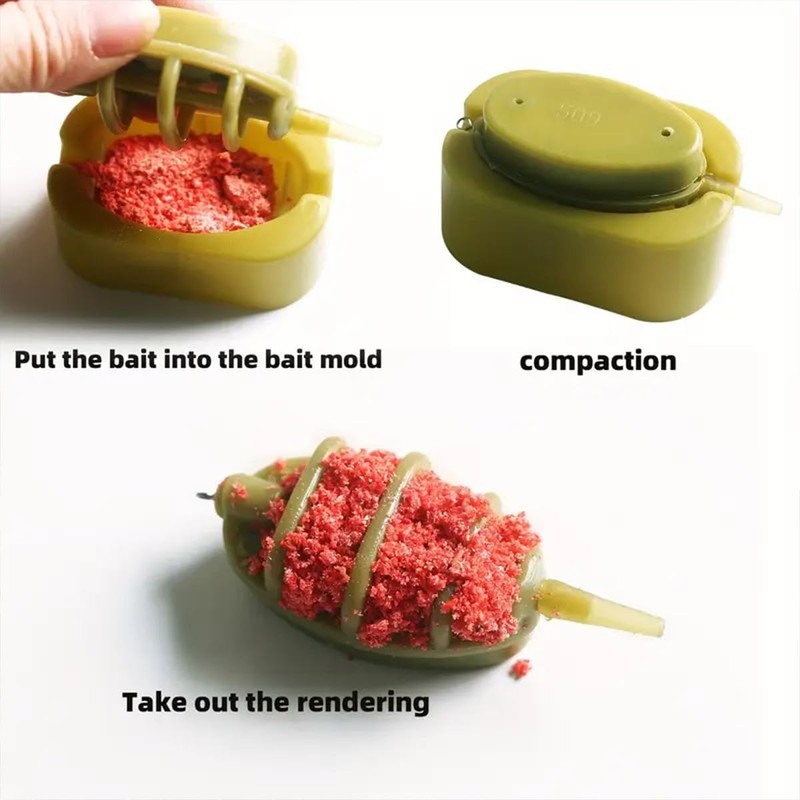 AIMALL Carp Fishing Method Feeder Set with Bait Mould –