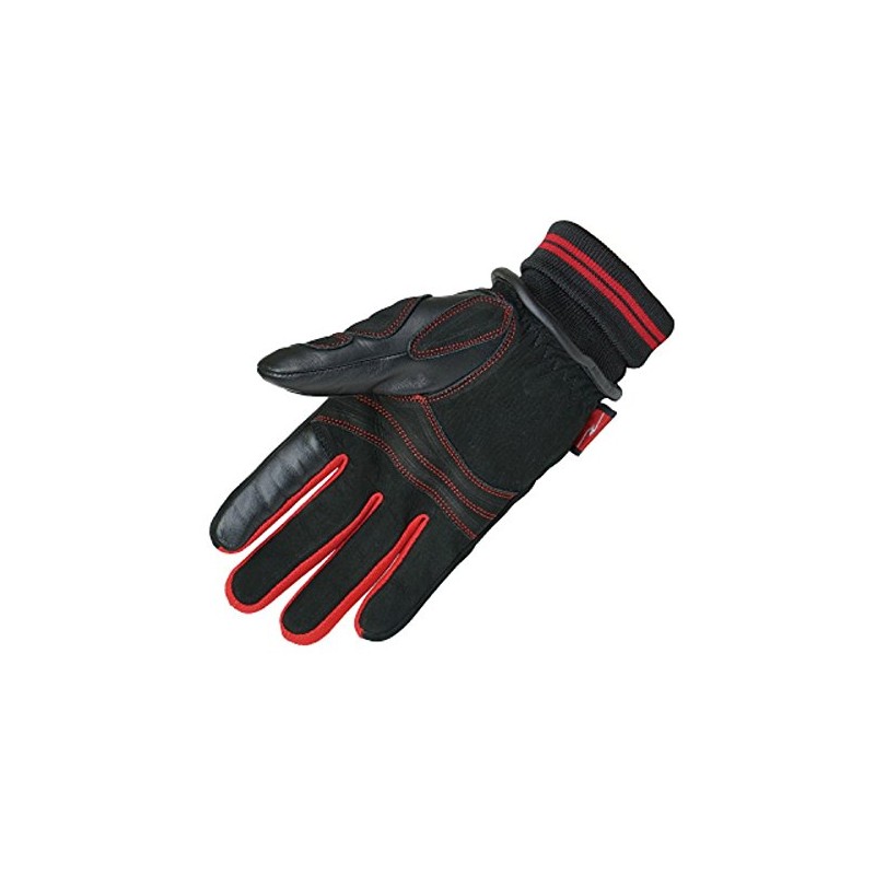 Rough & Road Gloves CK Knit Cuff Winter Leather Gloves