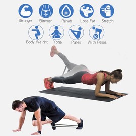 S SportEase Grey Booty Bands Set - 5 Piece Eco-Friendly Natural Latex Resistance Bands - Gym & Home Exercise, Pilates, Strength Training - Colour-Coded, Tear-Resistant Fitness Equipment