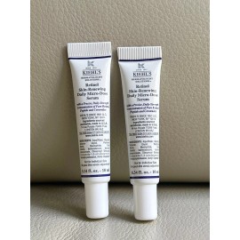 Kiehl's 2 X KIEHL'S Retinol Skin-Renewing Daily Micro-Dose Serum 0.34oz./10ml