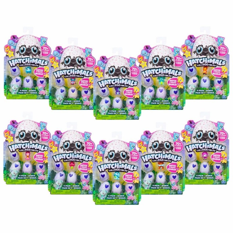 Hatchimals Colleggtibles 4 Pack + Bonus