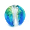 Keramarin Firefly Glass Beads, 0.3 inches (8 mm), Luminous, Noctilucent,