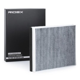 RIDEX Cabin Air Filter 424I0413 V40 Hatchback (525, 526) 244 mm 203 mm 35 mm