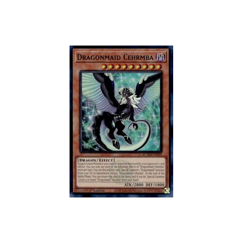 Dragonmaid Cehrmba - BLMM-EN048 - Ultra Rare - 1st Edition