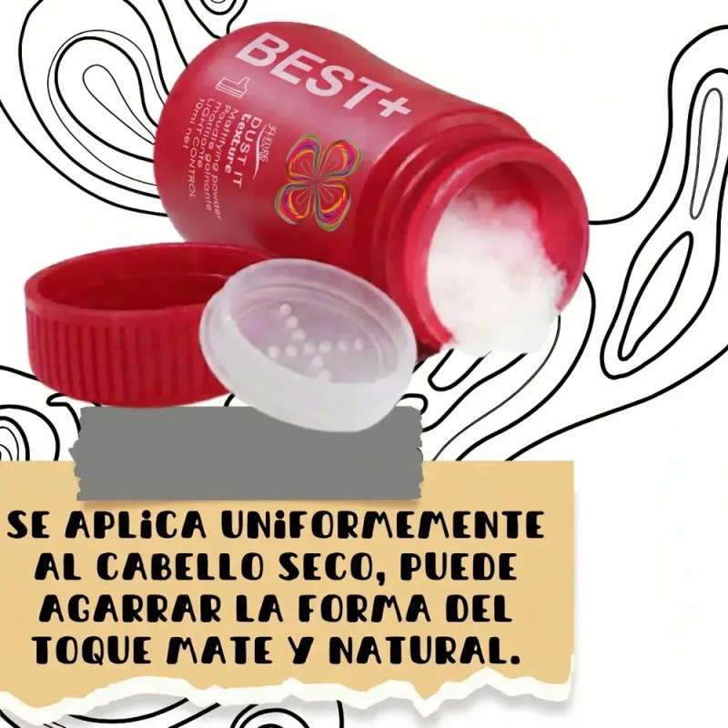 3 Pieza Shampoo Seco Polvo Limpieza Cabello Elimina Sebo Vol