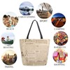 ZzWwR Extra Large Shoulder Grocery Tote Bag, Retro Old Newspapers