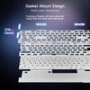 Redragon K673 PRO 75% Wireless Gasket RGB Gaming Keyboard, 3-Modes