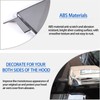 Side Air Intake Hood Vent Cover Compatible with Hummer H3