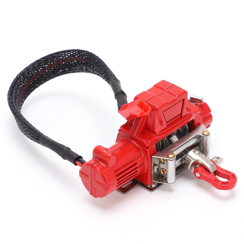 RC Automatic Winch and Wireless Remote Controller Receiver Simulation for