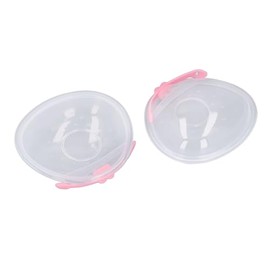 2 Vasos Recolectores de Leche Materna con Tapas, Recolección Automática y Fácil Operación, Material de Silicona Suave, longitud 11 Cm, Ideal para un  