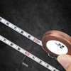 2m Mini Tape Measure, Portable Measuring Tool with Carabiner, Professional
