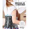 PUROKUTA Waist Supporter Belt, Strong Fixing Support, 3D Breathable Mesh,