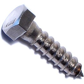 Hard-to-Find Fastener 014973486853 Hex Lag Screws, 3/8 x 1-1/2, Piece-25
