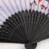 BETESSIN Wedding Fan - Chinese Fecher Women - Folding Fan