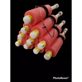 home made fishing noodles Cajun Catfish Jugline fishing Noodle Jugline Lot of 10