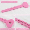 Foam Hair Rollers 18 Pieces Flexible Sponge Hair Rollers Overnight