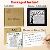 6.3'' Memorial Frame with Poem Card, Sympathy Gifts Loss of