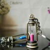 ARFUKA Keychain Metal Lantern Pendant Couple Keychain Set Keyring Car