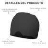 Gorro Migraña 180 Half Gel Relajación Negro