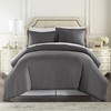 HC COLLECTION Duvet Cover - Grey Queen Size Duvet Cover
