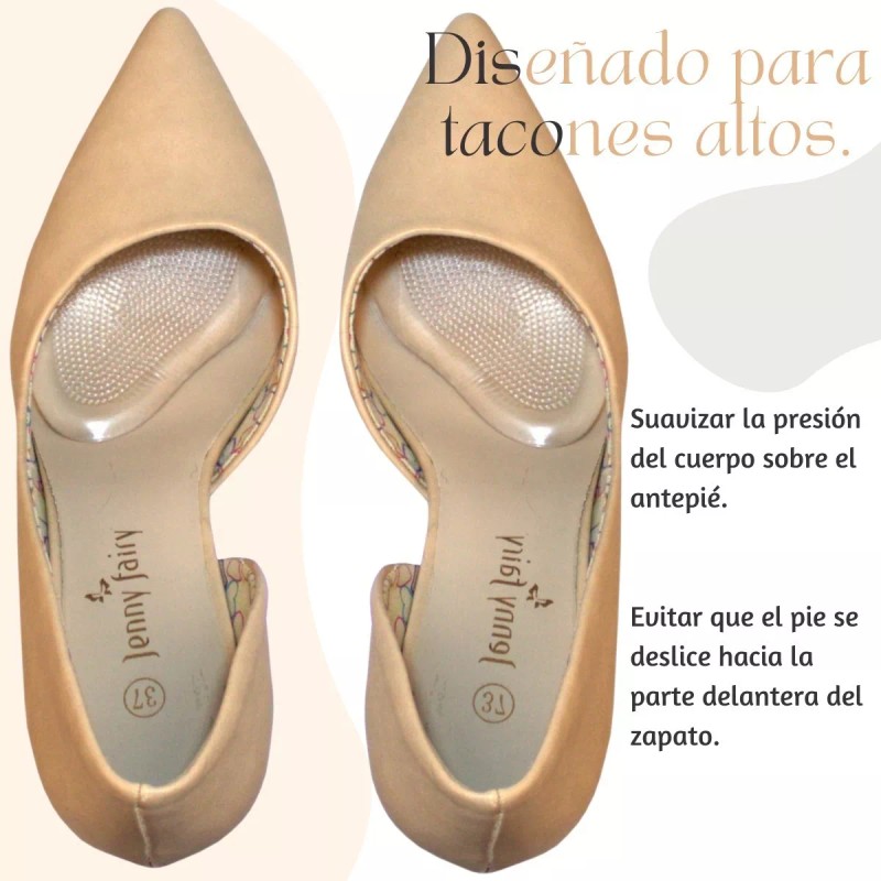 Universo en Linea Plantilla Protectora Pie Metatarso Silicona Antideslizante