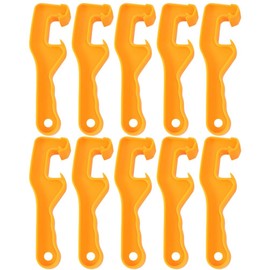 10PCS Plastic Bucket Lid Opener 5 Gallon Paint Can Opener Bucket Opener Wrench Tool Lid Remover for Home Industrial Use