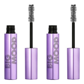 e.l.f. Big Mood Mega Volume & Lifting Mascara Bundle, Bold Volume & Instant Lift, Creates Long Lasting Voluminous Lashes, Infused with Jojoba Wax, Black, 2 Count