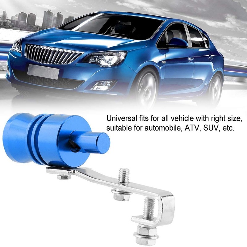 ANGGREK Car Turbo Whistle, 1 Car Exhaust Pipe Turbo Whistle